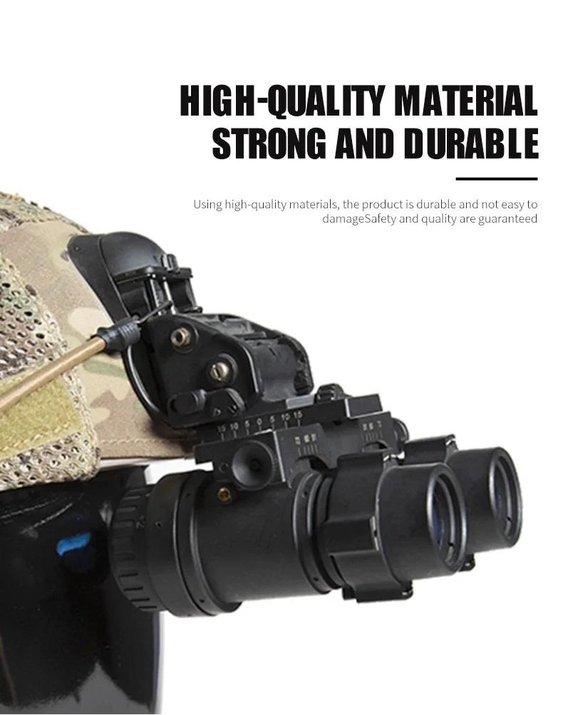 FMA Tactical AVS-9 Training Dummy Nachtsicht NVG (Keine Funktion) | AVS9 ANVIS6/9 Funktionsmontageadapter | Batteriegehäuse – Detail 7