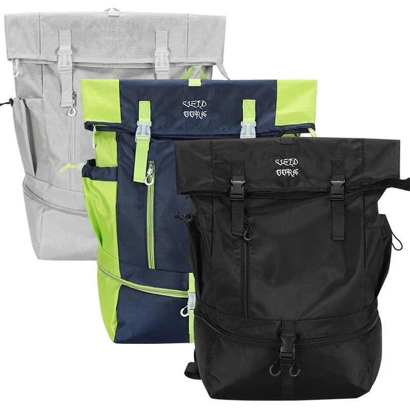 Gym Backpack for Men Women with Shoes Compartment Wet Pocket Travel Backpack Water Resistant Training Bag