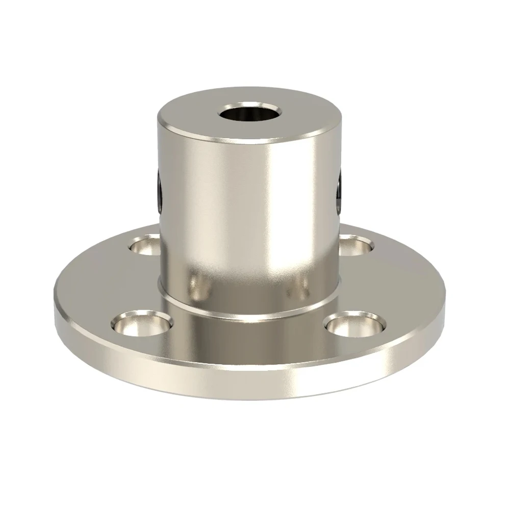3/3.17/4/5/6/6.35/7/8/10/11/12/14mm Rigid Flange Coupling Motor Guide Shaft Coupler Motor Support Connector 1PC rigid flange coupling shaft coupler shaft connector rigid shaft coupler