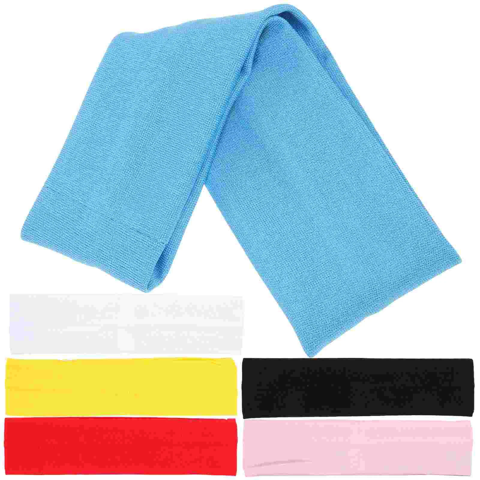 

6 Pcs/pack Fitness Headband Sports Headwear Sweatband Workout Women Running Hair Bands