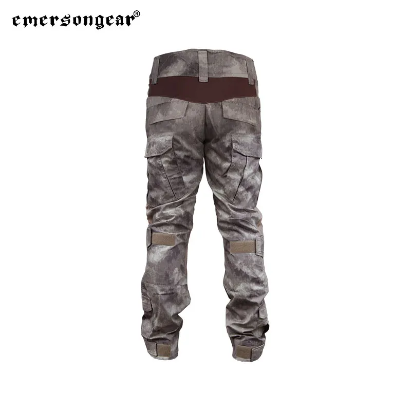 Emersongear Gen2 BDU Combat Suit Camouflage Uniform Tactical Shirt Pants Elbow Knee Pads Hunting Clothing Atacs G2 EM6912