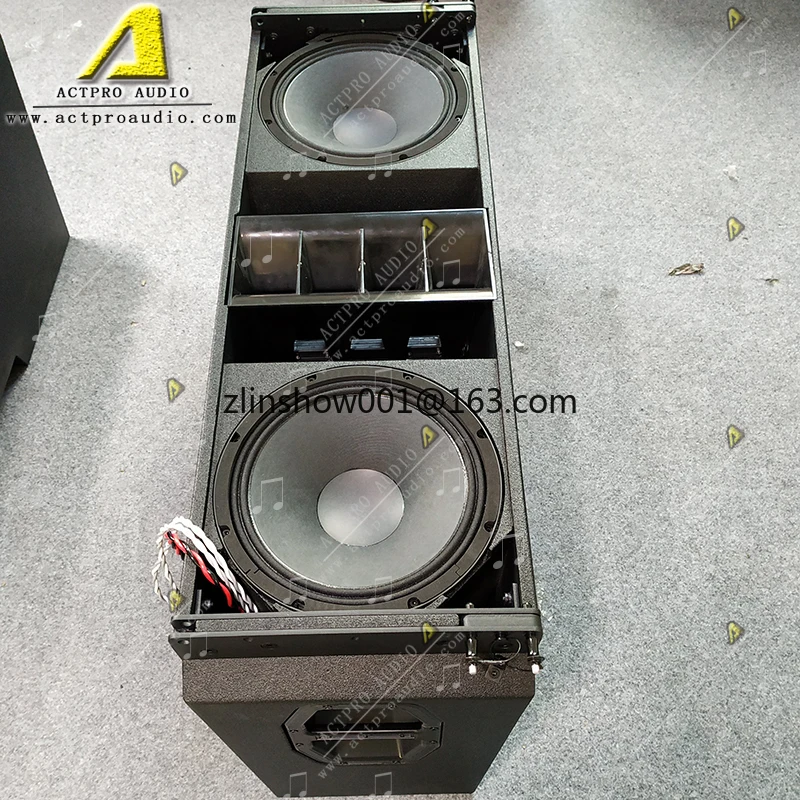

line array amplifier audio sound equipment J8 double 12 inch high power pa Frequency response 55HZ-20KHZ