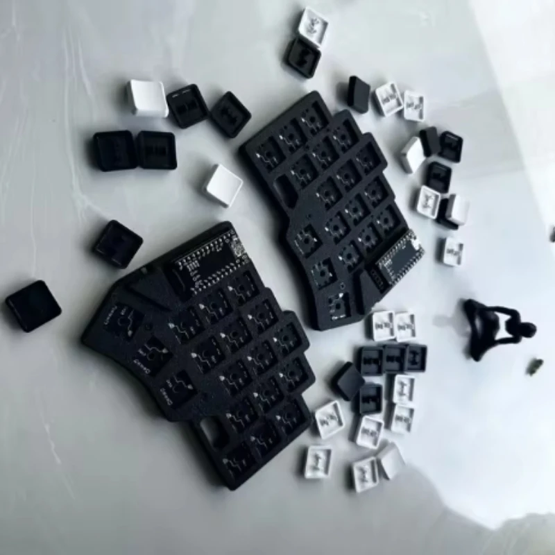 NEW Corne 3X5 Split Keyboard Kit Custom Choc V1 Switch Hot Plug