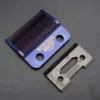 DLC Blue FADE Blade Replaceable Cutter Head for 2020C Madeshow M10 M5 Hair Clipper Titanium Plated Ceramics Blade 2