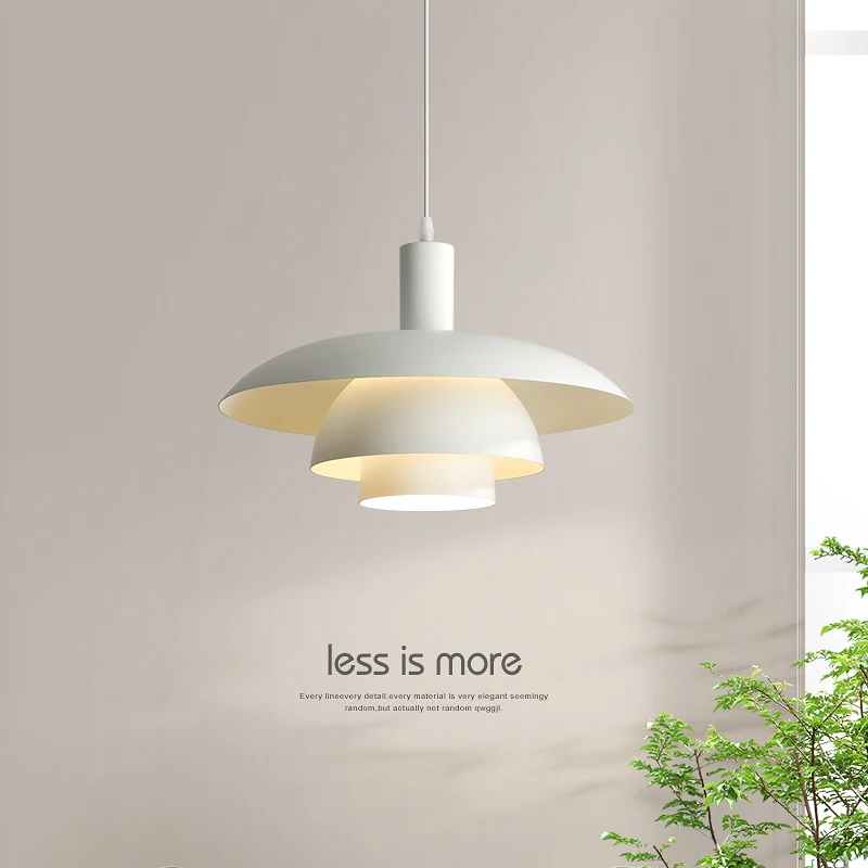 

Nordic restaurant pendant lamp designer ph5 flying saucer lamp household Japanese retro cream style new bar table lamp
