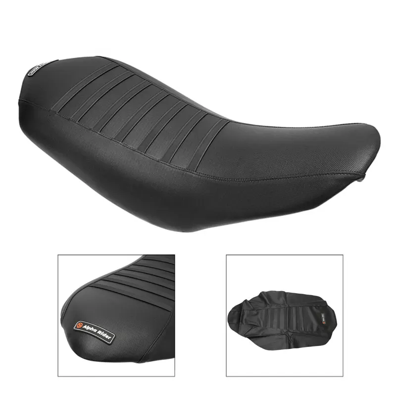 For Yamaha Raptor 700 PVC Gripper Seat Cover Anti-slip Grain Pattern Cover YFM700 R 2006 - 2021 Gripper with Gripper Ribs Covers nicecnc airbox lid cover guard protector for yamaha raptor 700 yfm700 yfm700r 2006 2021 raptor 700r 2011 2021 atv accessories