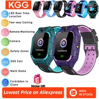 2G Internet 4G Sim Card Kids Smart Watch SOS Call LBS Location Child SmartWatch Camera Waterproof Phone Watch with Sticker