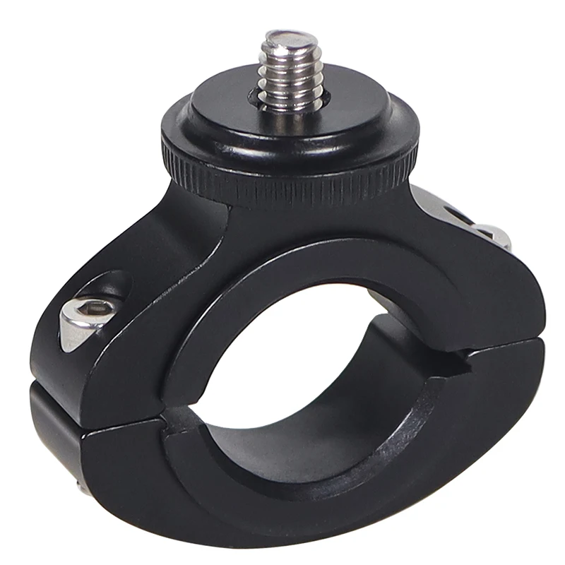 Aluminum Alloy Bike Bicycle Handlebar Mount for GoPro Hero13 10 9 8 7 1/4 Screws
