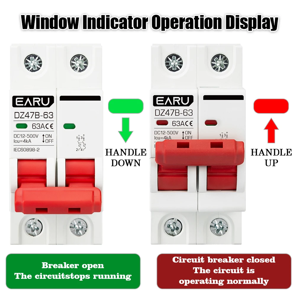 Multi-Voltage Circuit Breaker Battery Protection Switch with Adjustable Amperage