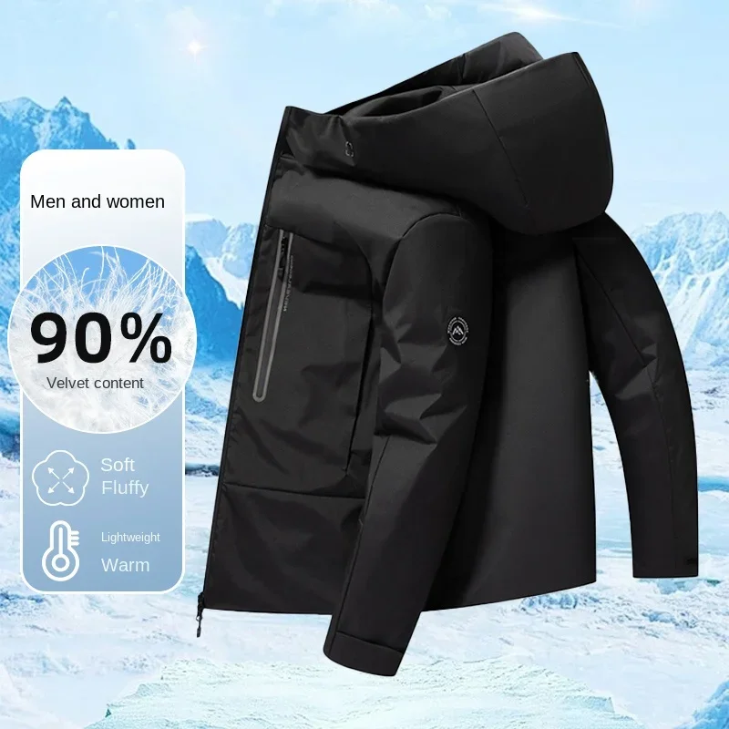 thumbnail image 1 of 2024 Nueva chaqueta de plumón de invierno para hombres y mujeres Ropa de diseñador 2024 Chaqueta gruesa a prueba de viento Chaqueta con forro calefaccionado Chaqueta de ganso de lujo, 1 of 4