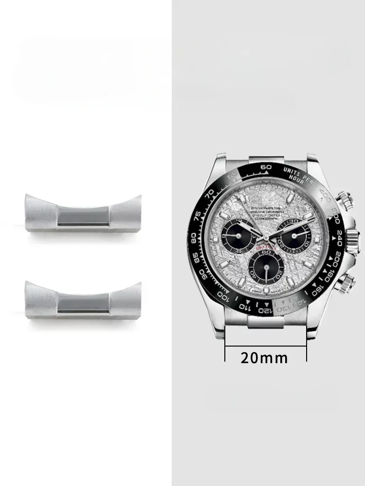 Per Tudor Rolex Water Ghost Log Daytona 19 20 21 Mm Perfect Fit The Dial Connection End Link Watch Accessori Di Qualità