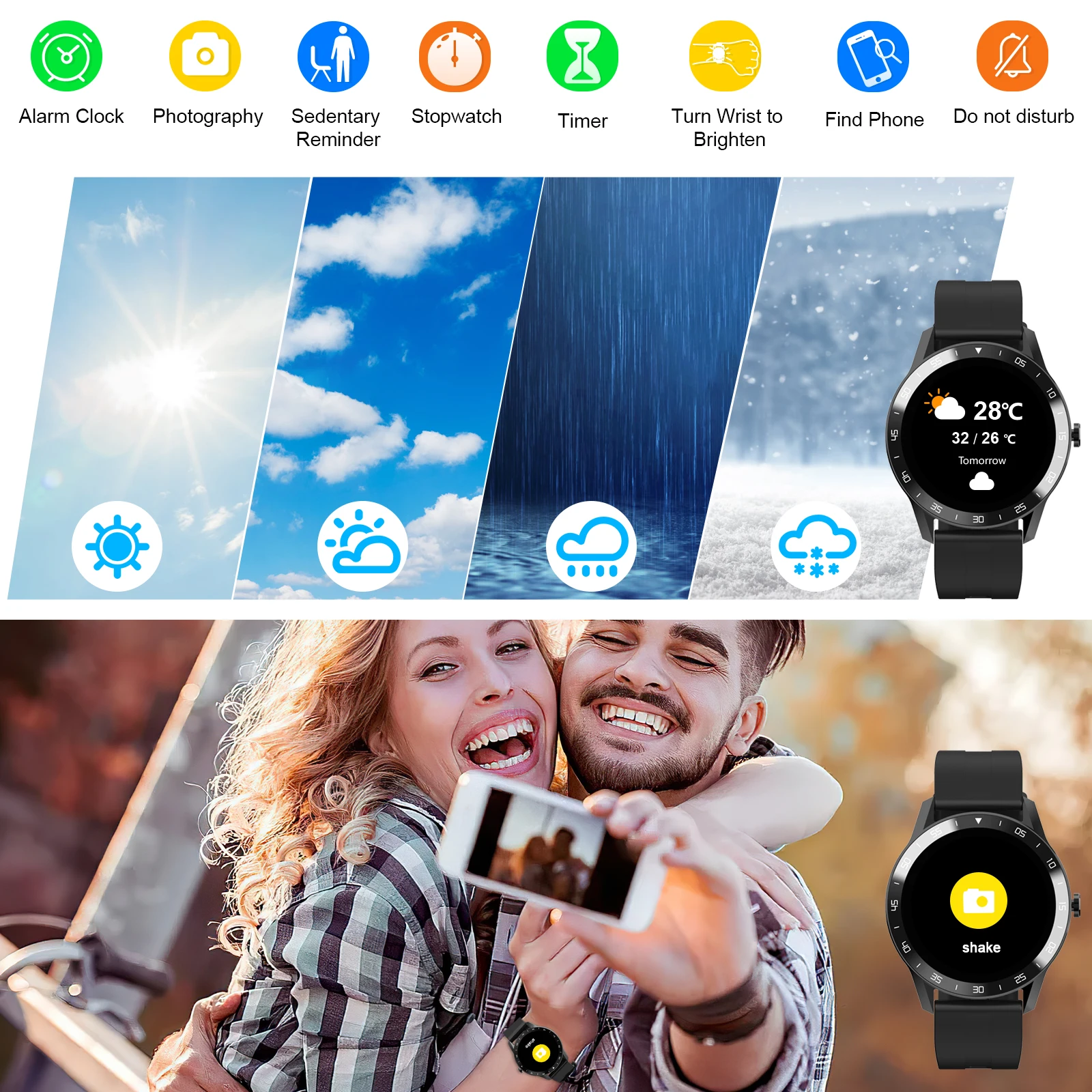 Reloj Inteligente Blackview X1 Pro Bluetooth CELULARES RELOJES