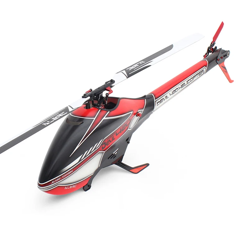 ALZRC Devil 420 FAST FBL 6CH 3D Red Yellow Green Flying RC