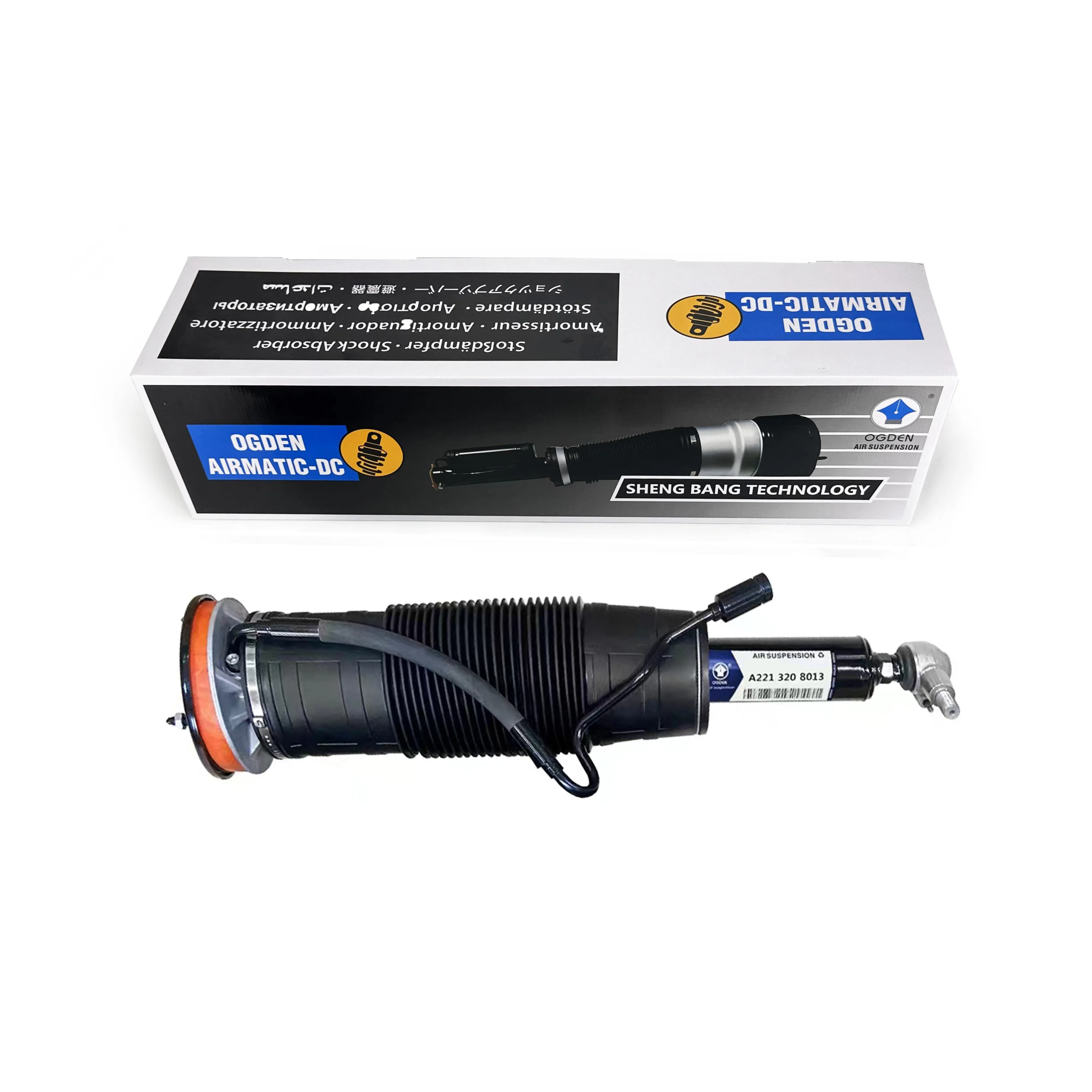 Ogden 2 Pz Idraulico Abc Anteriore Per Mercedes-Benz Cl/S Classe W221 W216 Con Controllo Del Corpo Attivo 2213208013 2213207813 2213206213