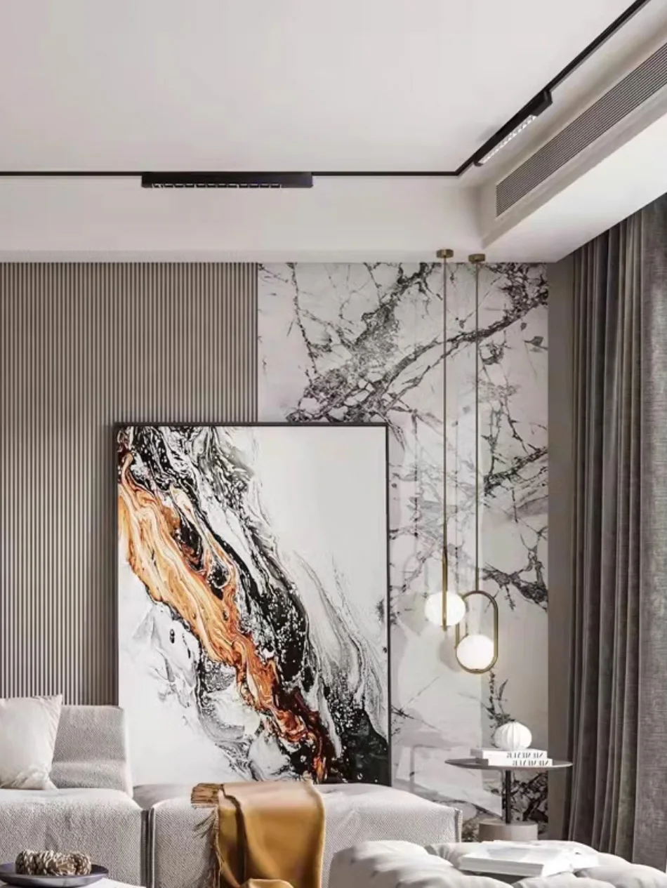 Description Picture 6 of item3-wire Long track lighting AC110V 220V LED Fill Light Live Linear Lamp LED Grille Guide Lamp 10W 20W 30W Floodlight Spotlight