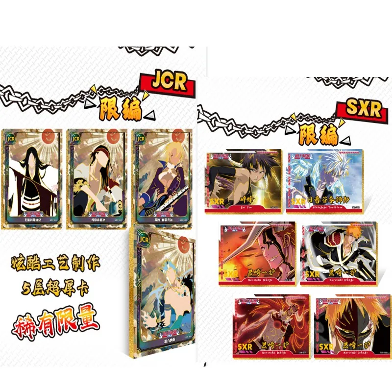 2023 New Bleach Cards Booster Box Thousand-year Blood War Tcg Anime SZR,  JCR, EXR, SXR, SLR, LSP Rare Card Japanese Anime Cartas - AliExpress