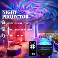Aurora Borealis Starry Sky Projector LED Galaxy lamp Christmas Night Light with Remote 7 modes Camping Wedding Party Decorations