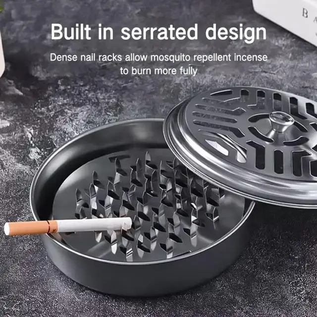 Xiaomi Szúnyog Füstölő Doboz Vízálló Kerek Állvány Tányér Rovarriasztó Tekercs Tartó Tálca Kültéri Beltéri - Image 4