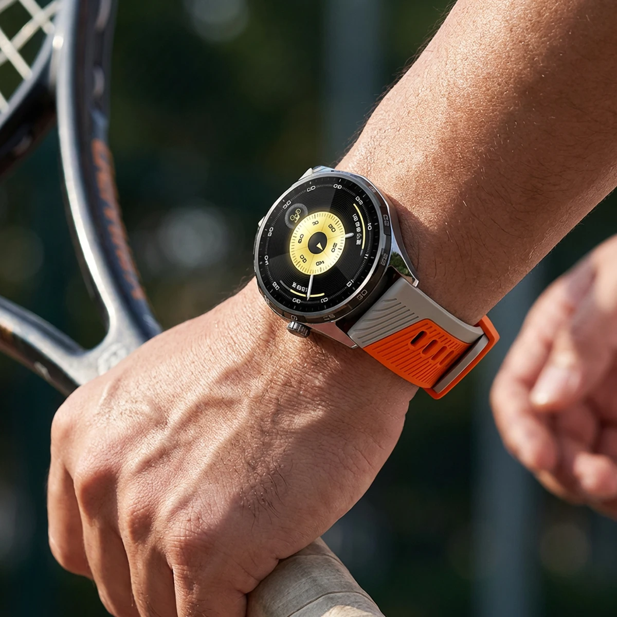 Premium 22mm Silicone Watch Strap in Black