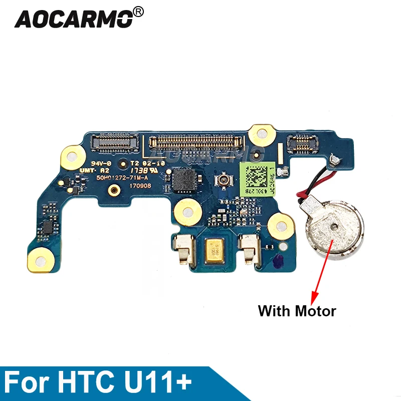 

Микрофон Aocarmo для HTC U11 + U11PLUS микрофонная микросхема маленькая плата с вибрационным соединением