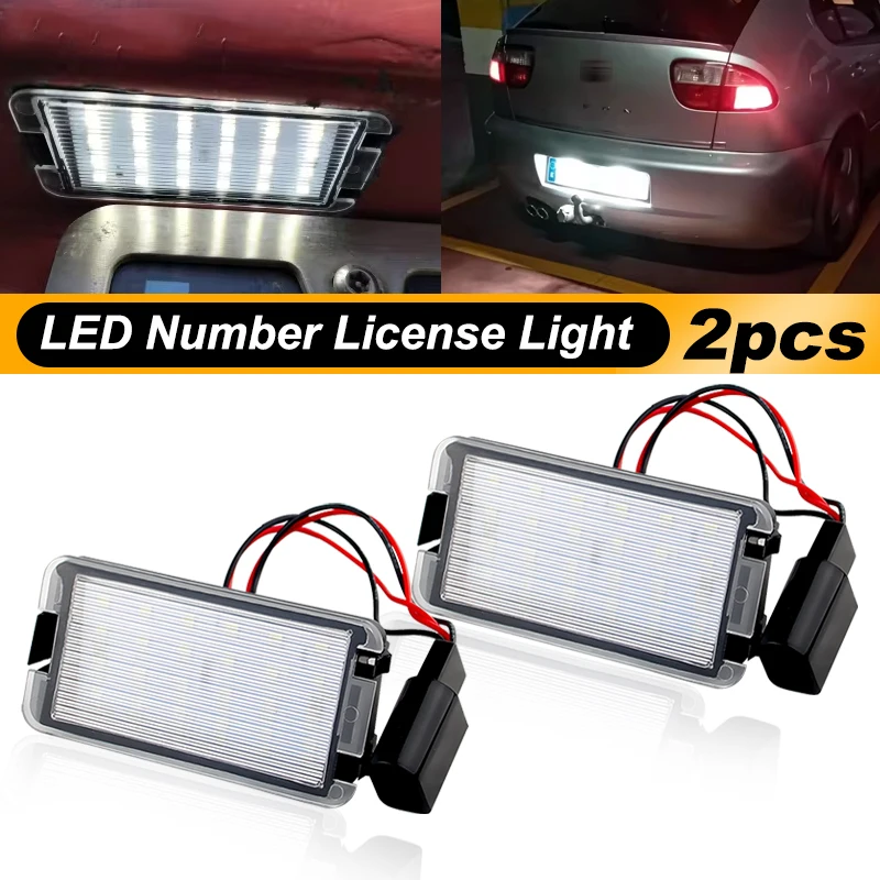 ตัวเลือกสินค้า แผ่นป้ายทะเบียน LED สีขาว สำหรับรถยนต์