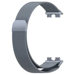 Mewhot Milanese Magnetic Stainless Steel Strap - Huawei Band 10 (Space Grey)