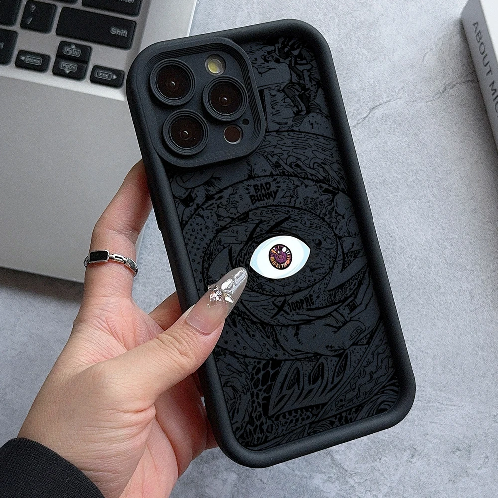 Bad Bunny X100pre Design Phone Case with Ladder Lens Cover
