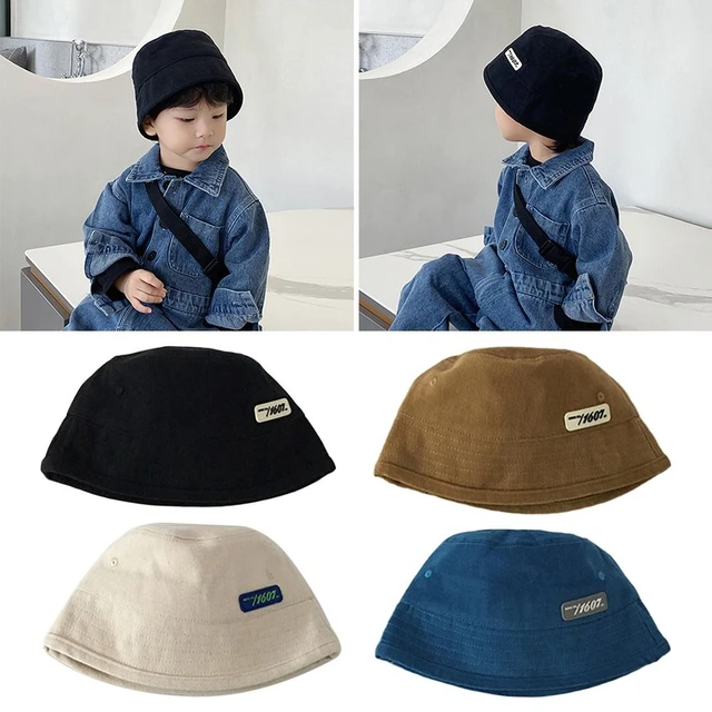 Solid Color Baby Bucket Hats Korean Toddler Fisherman Cap for Boy Girl  Spring Summer Kids Sunscreen Panama Sun Hat for 1-6 Years - AliExpress