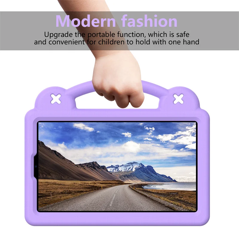 Adorable Children's Tablet Case with EVA Foam and Foldable Kickstand