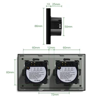 BSEED Zigbee Smart Switch Double 1/2/3Gang 1/2/3Way Wireless Light Switch Support Tuya Google Home App Alexa Voice Control - Image 6