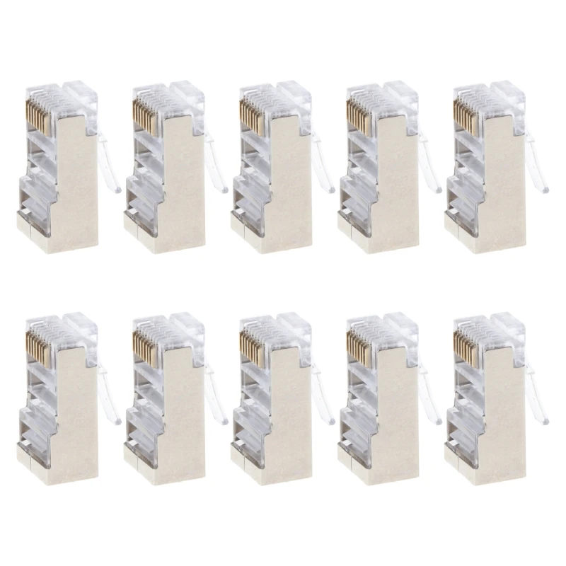 

Сквозные сетевые разъемы RJ45 CAT6 LAN UTP Кабельная вилка Cat6 без инструментов