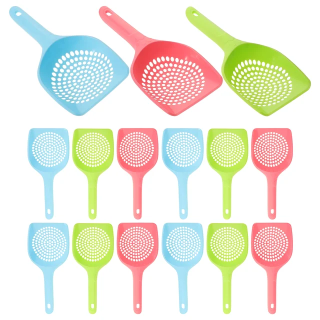 Large Capacity Pet Cleaning Scoop Stainless Steel Durable Non Stick Cat Litter Scooper for Quick and Easy Cleaning 4