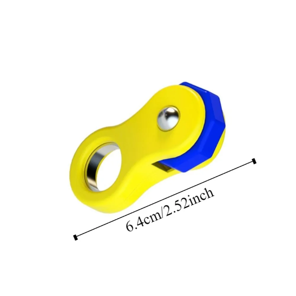 Hand Exerciser Gyro Rotating Toys Puzzle Game Fidget Spinner Finger Tip Cube Handle Toy Interactive Interesting