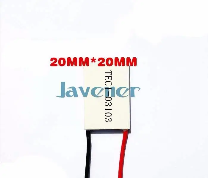 20x20mm 3.7V TEC1-03103 Heatsink Thermoelectric Cooler Peltier Cooling Plate Refrigeration Module thermoelectric cooler