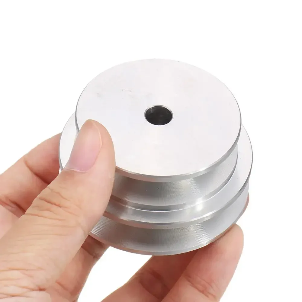 Puleggia a scanalatura singola da 40 mm in lega di alluminio Puleggia a foro fisso da 5-8 mm per cinghia da 6 mm dell'albero motore
