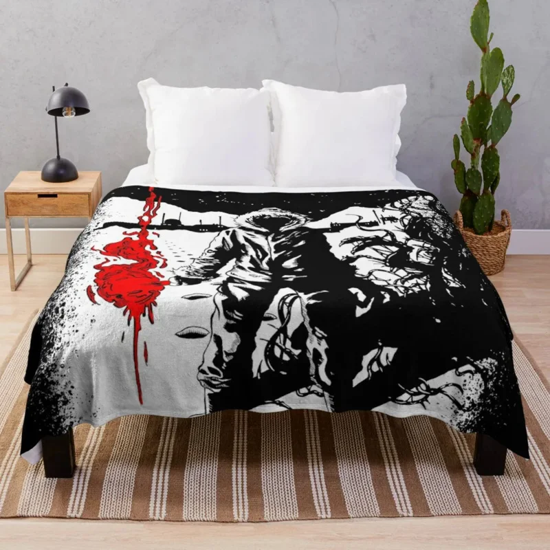 

The Thing flare Throw Blanket Luxury Designer Blanket Summer Bedding Blankets