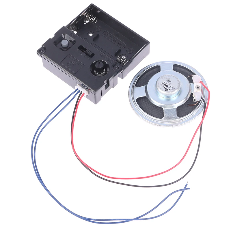 1Set DIY Music Chime Box with Horn Chime Box For Clock Movement Clock Accessories Quartz Music Timer wall clock movement quartz clock movement clock accessory kit