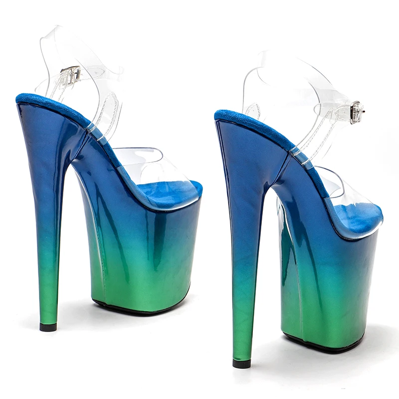 Leecabe 8Inch/20cm Women's Platform party High Heels Shoes Pole Dancing Shoes