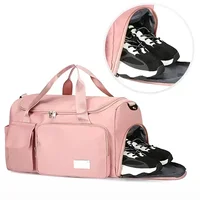 Carry On Travel Bag Large Capacity Gym Bag Weekender Overnight Duffle Bags With Shoe Compartment Sports Fitness Bags for Women 1