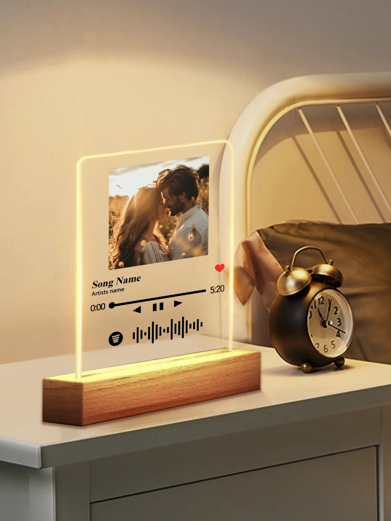Custom Photo LED Night Lights - Personalized Gifts