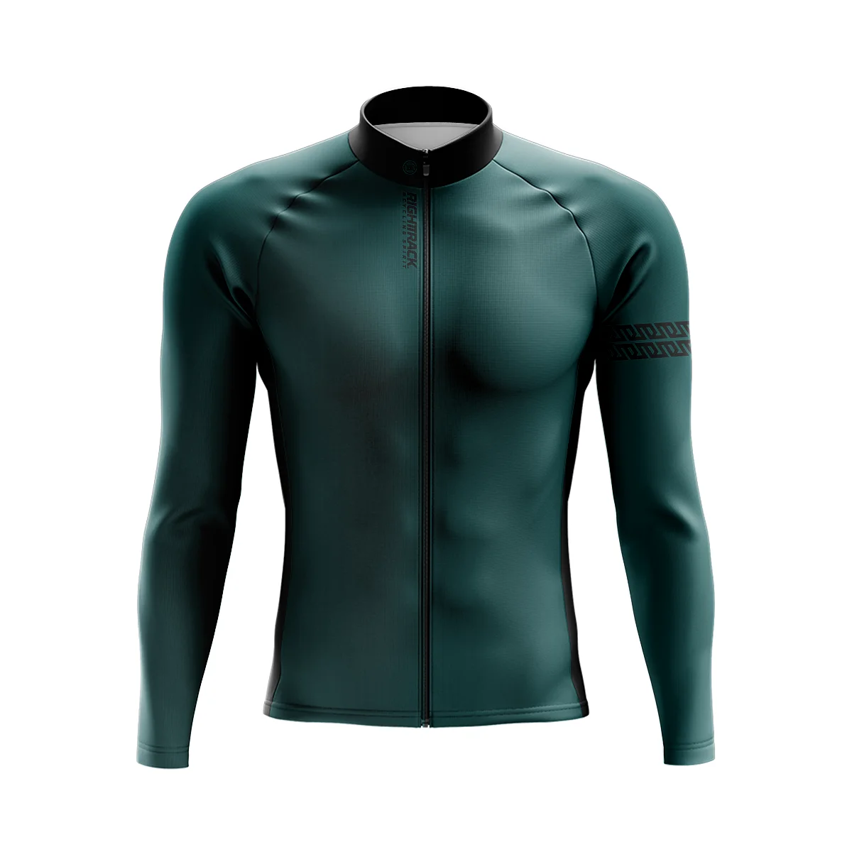 thumbnail image 1 of Nueva camiseta de ciclismo de invierno para hombre, de manga larga, polar, térmica, colorida, ropa de ciclismo RIGHTTRACK, ropa superior para bicicleta de montaña, 1 of 5