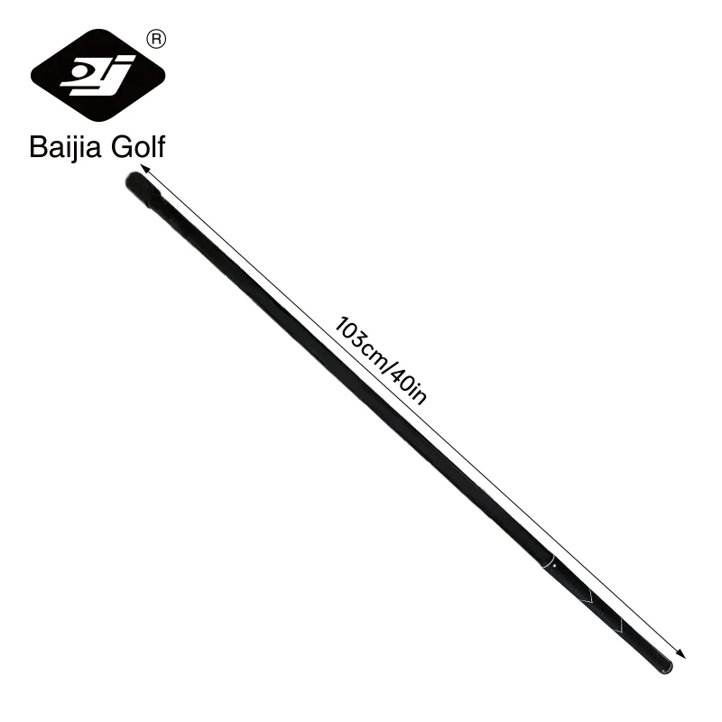 Black golf strength training equipment, helpful for practicing hitting speed and power during swing 6