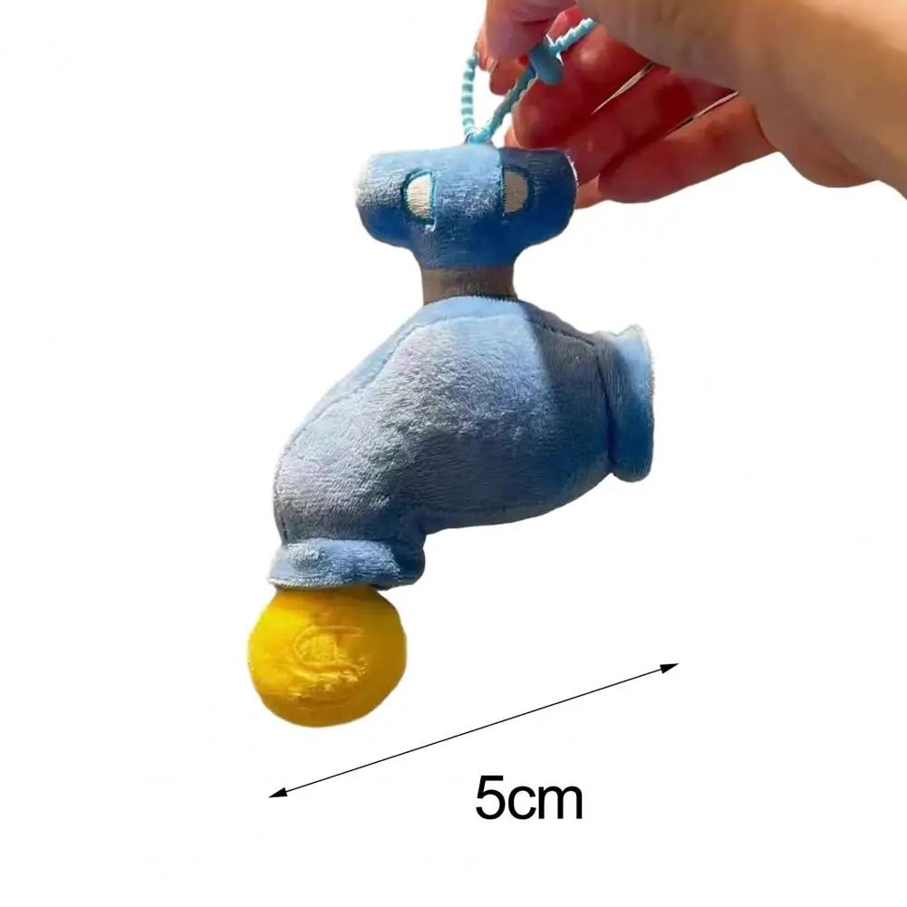 5cm Plush Faucet Decor Refrigerator Magnet Bring Good Luck Wealth Home Kitchen Locker Fridge Magnetic Tap Decoration Ornament