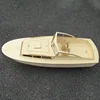 760 Wooden Handcrafted Boat Model Big V Yacht Assembly Ship Model Kit DIY Wooden Handcrafted Ship 2