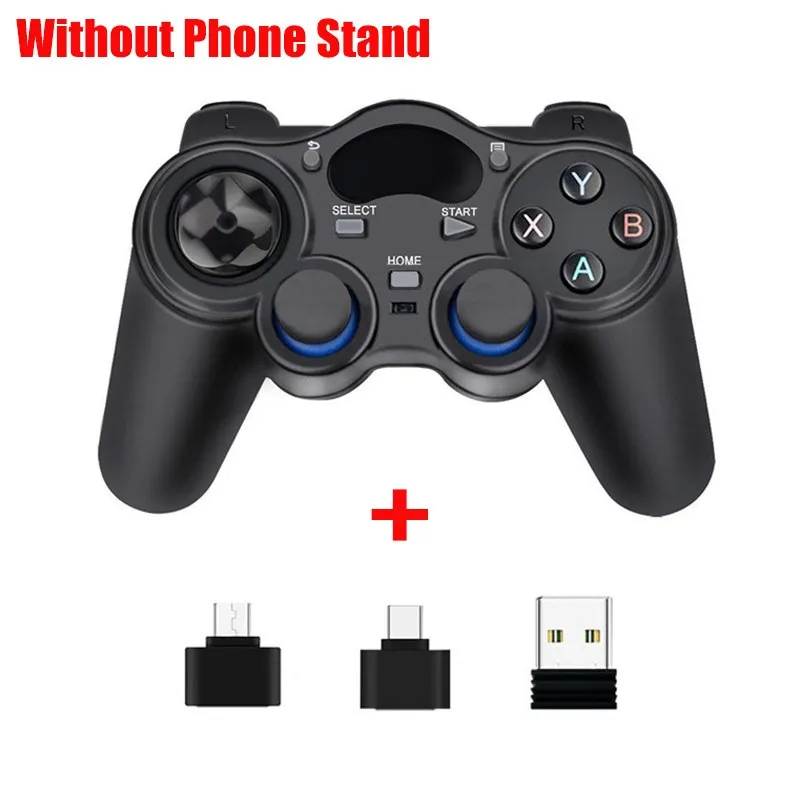 2.4 G Controller Gamepad Android Wireless Joystick Joypad with OTG Converter For PS3/Smart Phone For Tablet PC Smart TV Box 