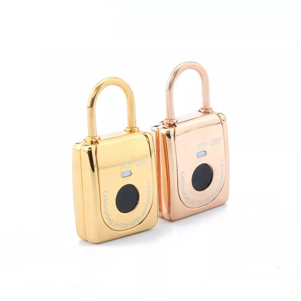 

Cheap Smart Bag Fingerprint Cabinet Dormitory USB Charging Backpack Luggage Small Portable Padlock Door Lock