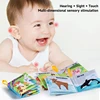 Baby Soft Cloth Book Enlightenment Early Educational Toys Newborns 0-12 Months Cloth Books Cognitive Animal Numbers Sensory Toys 3