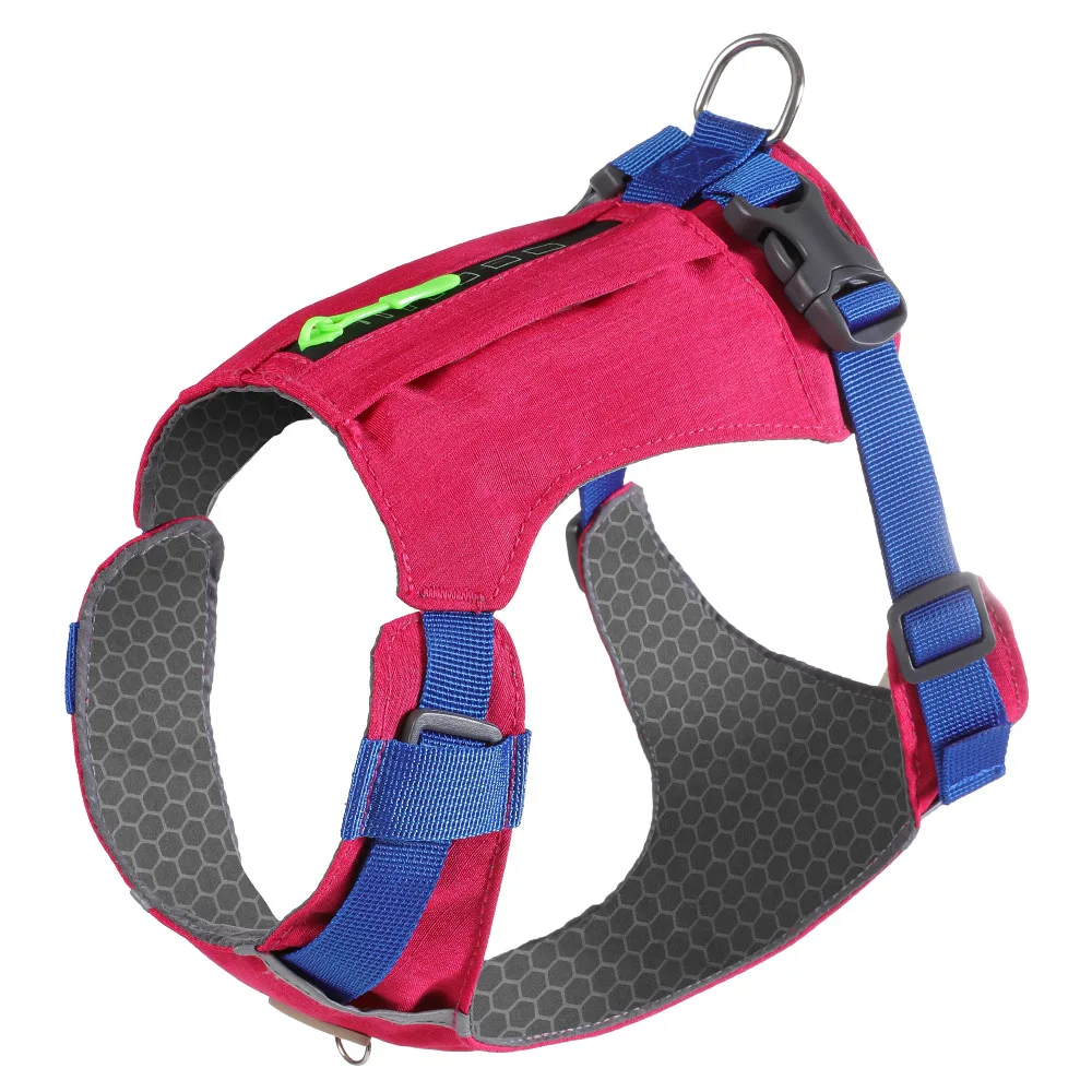 Adjustable Reflective No-pull Dog Harness Vest With Soft Mesh_voghion.com