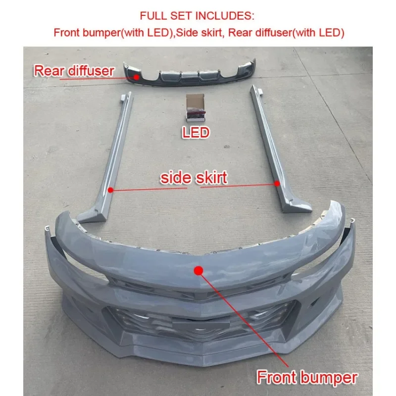 Factory Price Good Quality Body Kit Bumper For Chevrolet Malibu upgrade Camaro ZL1 Front bumper rock breaker seal kits promotion ce iso good quality factory price oem excavator concrete hydraulic rock breaker