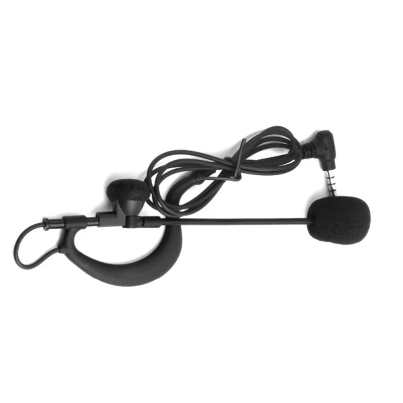 심판 헤드셋 이어 후크 헤드폰, EJEAS V6C V4C Vnetphone V6C V4C FBIM 3.5mm 심판 인터콤, 3.5m, 1 개